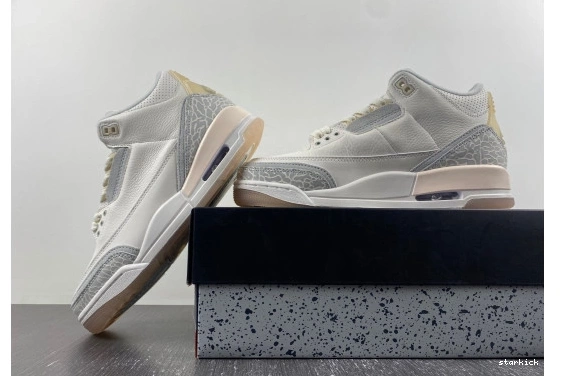 Craft Air Jordan FJ9479-100 3 “Ivory” FJ9479-100 0808